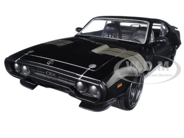 Dom's Plymouth GTX Fast & Furious F8 "The Fate of the Furious" Movie 1/24 Diecast Model Car  by Jada diecast model