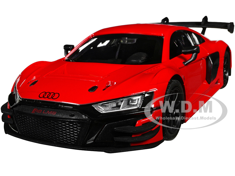Audi R8 LMS GT3 Red "Timeless Legends" Series 1/24 Diecast Car Model by Motormax diecast model