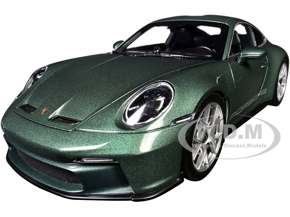 2023 Porsche 911 S/T Malachite Green Metallic 1/18 Diecast Model Car by Norev diecast model