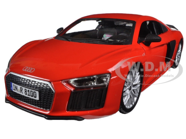Audi R8 V10 Plus Red Special Edition 1/24 Diecast Model Car by Maisto diecast model