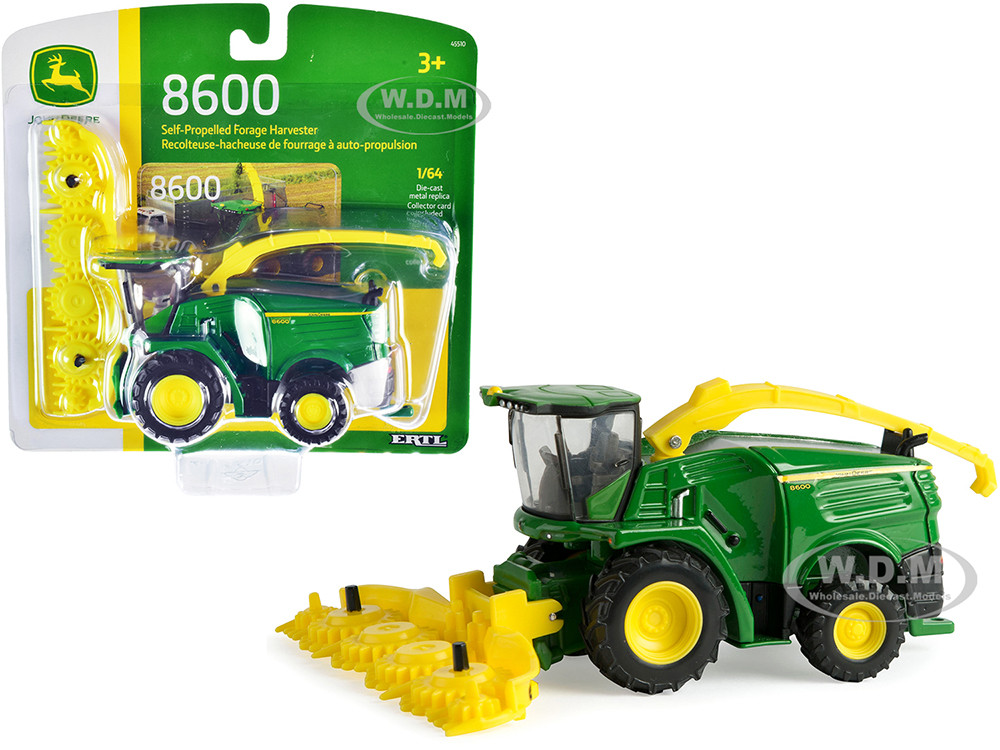 John Deere 8600 Self-Propelled Forage Harvester 1/64 Diecast Model by ERTL TOMY diecast model