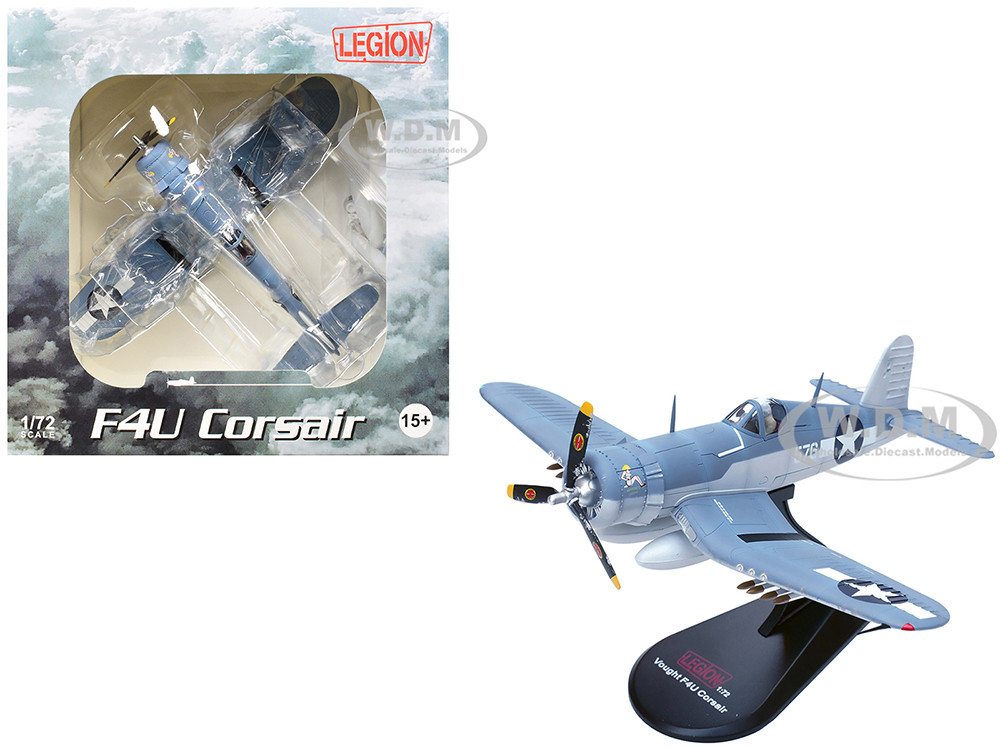 Vought F4U-1A Corsair Fighter Aircraft "Marines Dream, Capt. Edwin Olander, VMF-214 Black Sheep, Vella Lavella, Solomon Islands" (1943) United States Marine Corps 1/72 Diecast Model Airplane by Legion diecast model