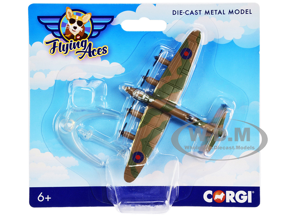 Avro Lancaster Bomber Aircraft "RAF" "Flying Aces" Series Diecast Model by Corgi diecast model
