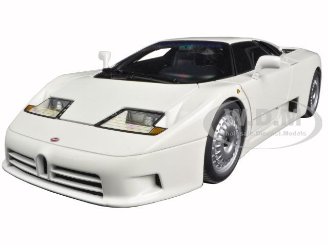 Bugatti EB110 GT White 1/18 Diecast Model Car by Autoart diecast model