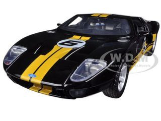 Ford GT Concept #6 "GT Racing" Black 1/24 Diecast Model Car by Motormax diecast model