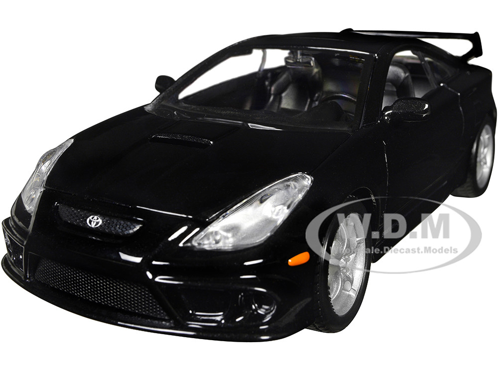 Toyota Celica GT-S Black "Special Edition" Series 1/24 Diecast Model Car by Maisto diecast model