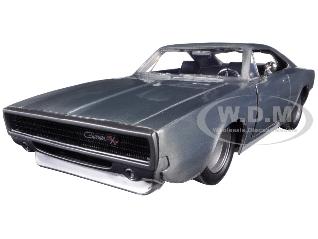 Dom's 1970 Dodge Charger R/T Bare Metal "Fast & Furious 7" (2015) Movie 1/24 Diecast Model Car by Jada diecast model