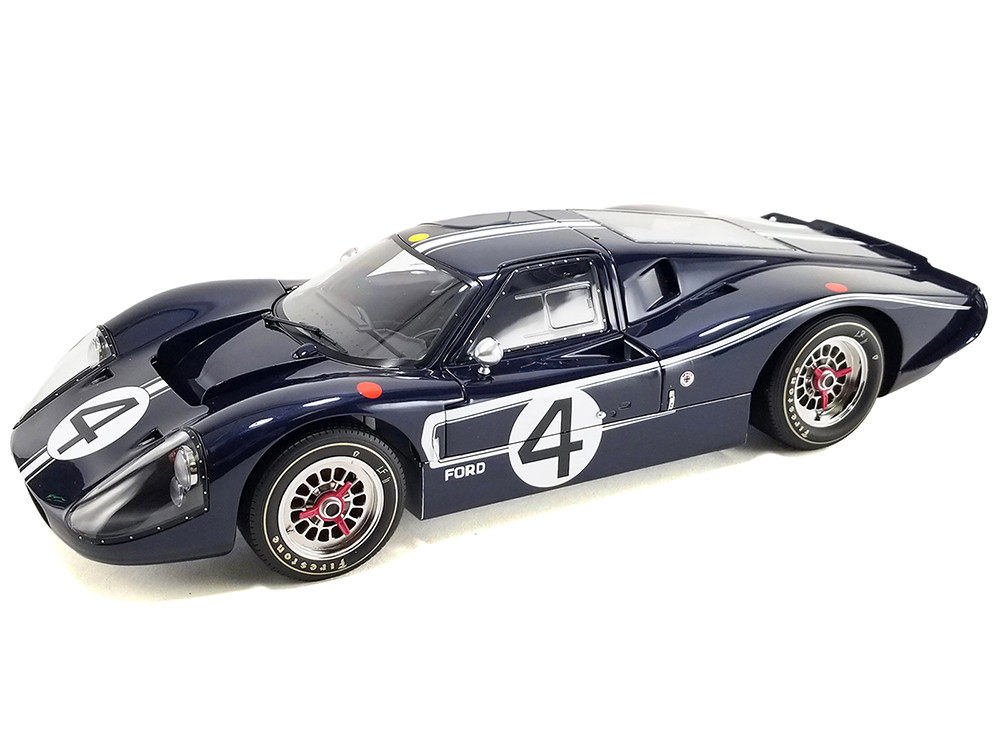 Ford GT40 MKIV #4 Denny Hulme - Lloyd Ruby "Holman & Moody" "24 Hours of Le Mans" (1967) "Masterpiece Collection" 1/12 Diecast Model Car by ACME diecast model