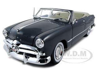 1949 Ford Convertible Gray 1/18 Diecast Model Car by Maisto diecast model