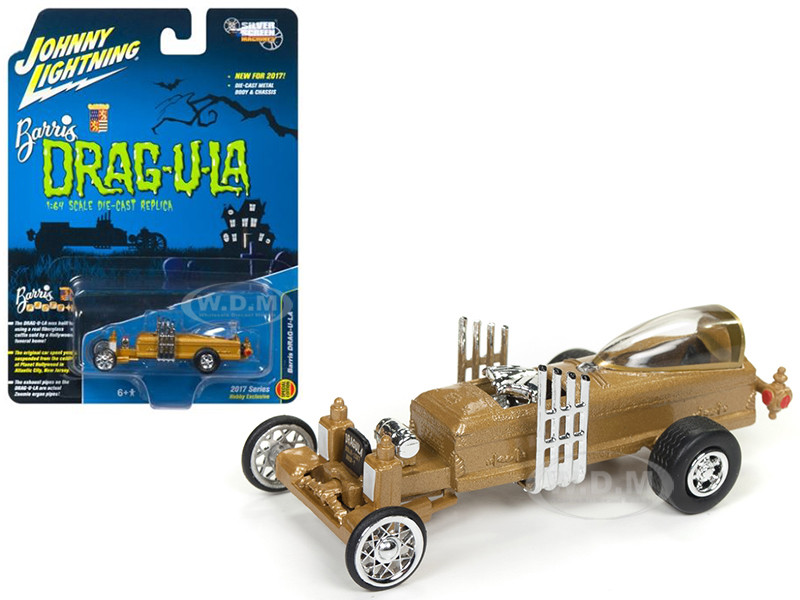 The Barris Dragula "Hobby Exclusive" 1/64 Diecast Model Car by Johnny Lightning diecast model