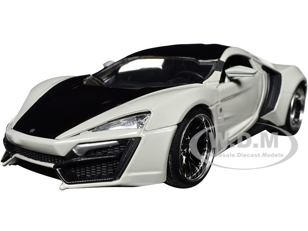 Lykan Hypersport Gray and Black "Hyper-Spec" Series 1/24 Diecast Model Car by Jada diecast model