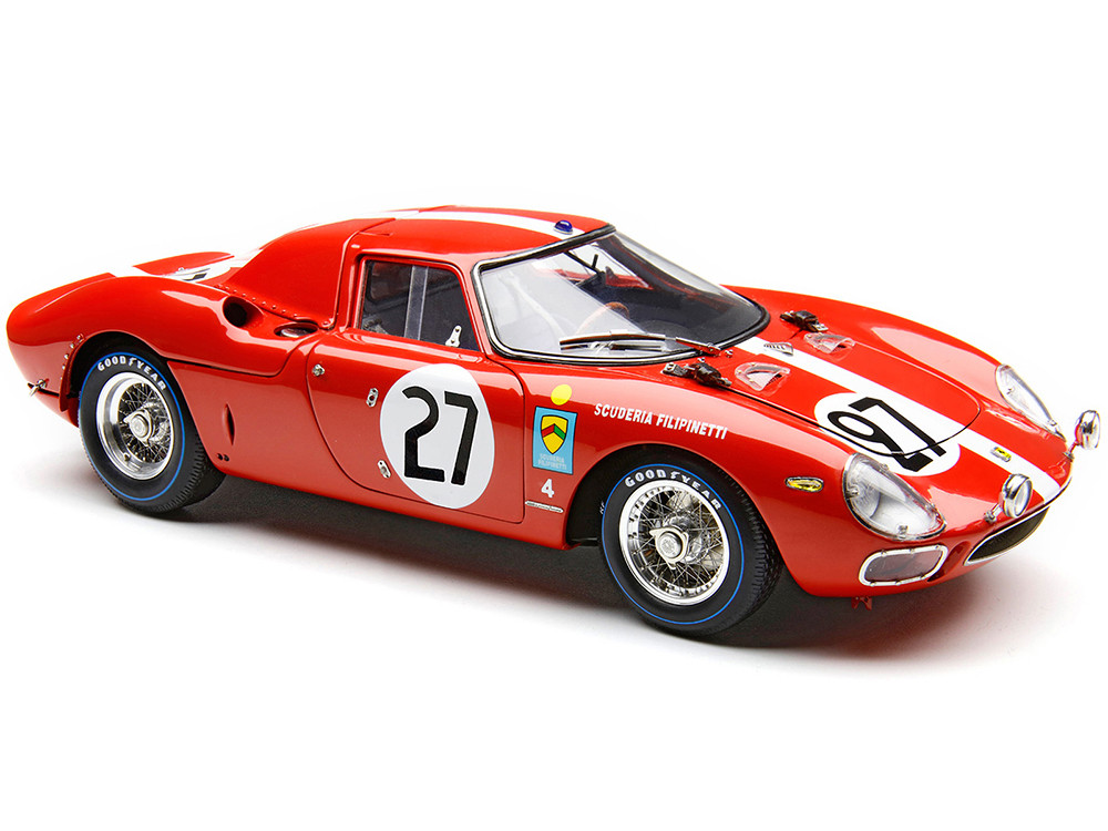 Ferrari 250 LM RHD (Right Hand Drive) #27 Dieter Spoerry - Armand Boller "24 Hours of Le Mans" (1965) Limited Edition to 1500 pieces Worldwide 1/18 Diecast Model Car by CMC diecast model