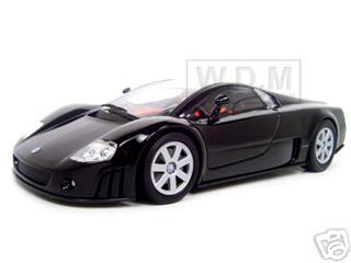 Volkswagen Nardo W12 Show Car Black 1/18 Diecast Model Car by Motormax diecast model
