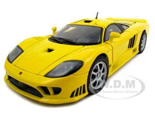 Saleen S7 Yellow 1/18 Diecast Model Car by Motormax diecast model