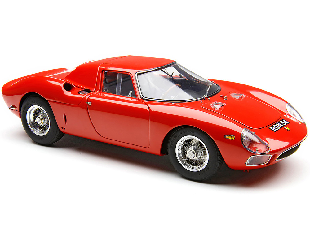 Ferrari 250 LM Race Red "Ron Fry" (1964) Limited Edition 1/18 Diecast Model Car by CMC diecast model