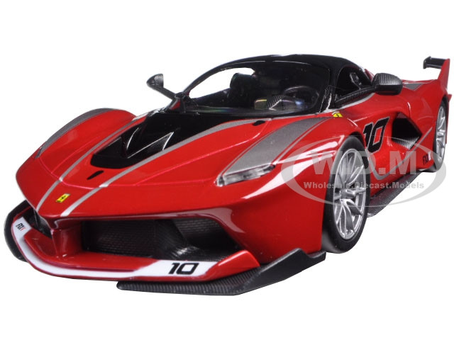 Ferrari Racing FXX-K #10 Red 1/24 Diecast Model Car by Bburago diecast model