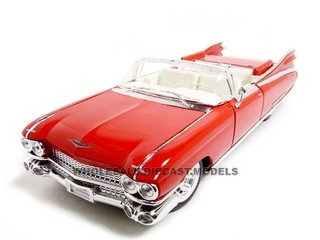 1959 Cadillac Eldorado Biarritz Red 1/18 Diecast Model Car by Maisto diecast model
