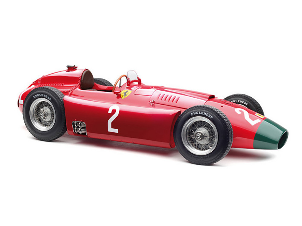 1956 Ferrari Lancia D50 (Long Nose) #2 Peter Collins Grand Prix of Germany Limited Edition to 1,000 pieces Worldwide 1/18 Diecast Model Car by CMC diecast model
