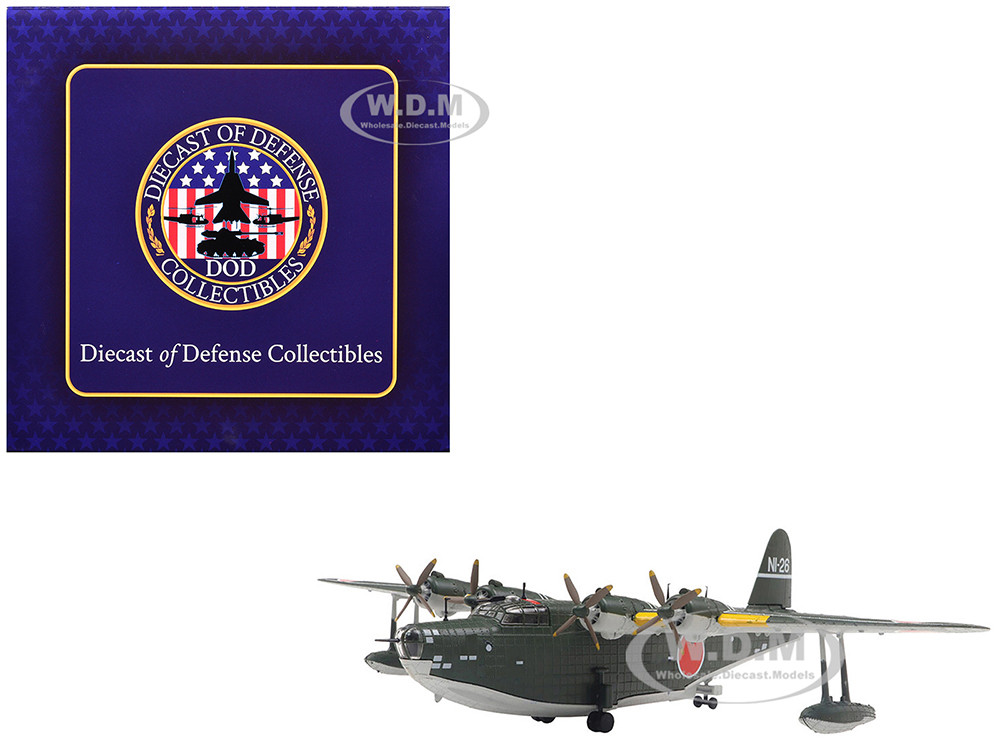 Kawanishi H8K2 "Emily" Aircraft "Imperial Japanese Navy Air Service" 1/144 Diecast Model by Diecast of Defense diecast model