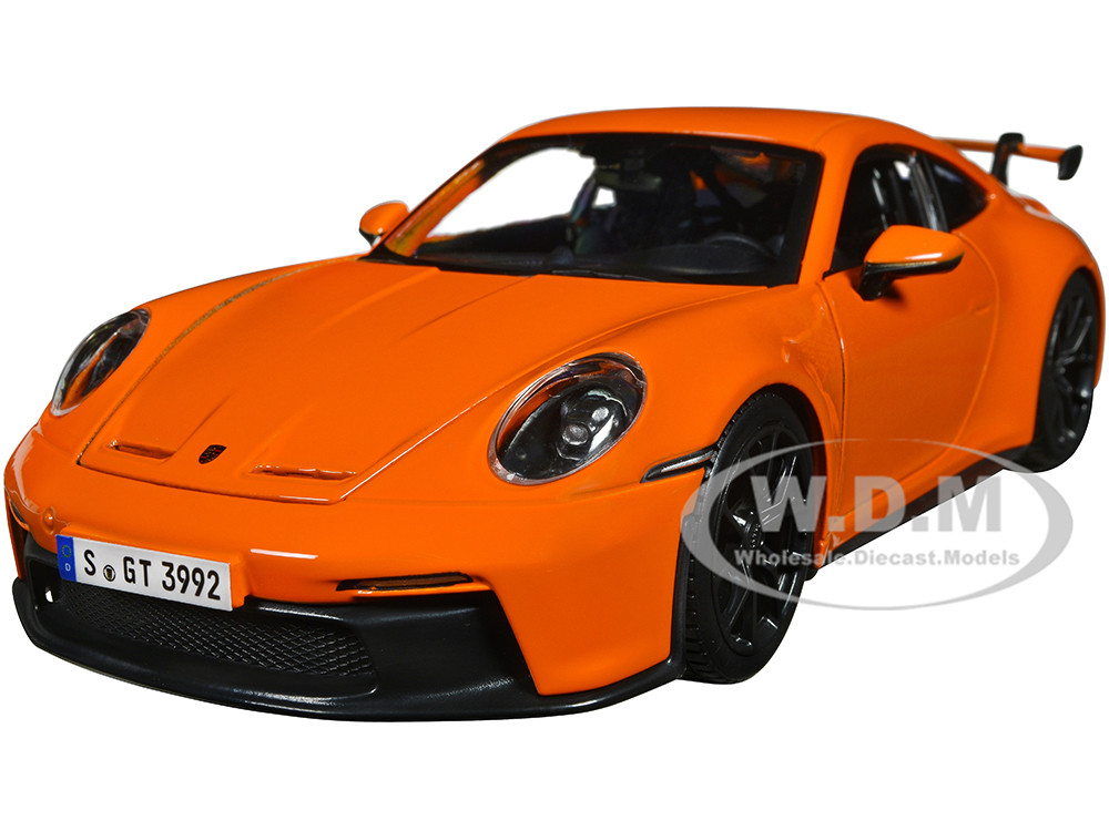 Porsche 911 GT3 Orange 1/24 Diecast Model Car by Bburago diecast model
