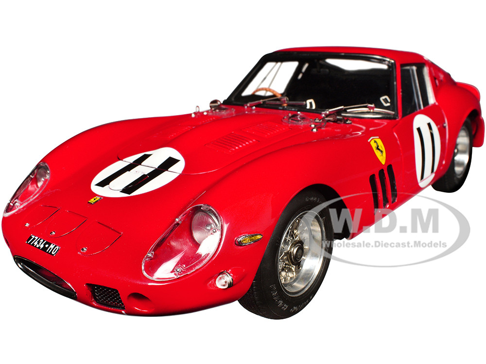 Ferrari 250 GTO #11 John Surtees - Mike Parkes "Maranello Concessionaires" 2nd Place "Paris 1000 Kilometres" (1962) Limited Edition to 2000 pieces Worldwide 1/18 Diecast Model Car by CMC diecast model