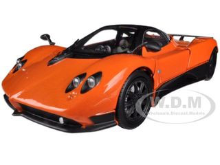 Pagani Zonda F Orange 1/24 Diecast Car Model by Motormax diecast model