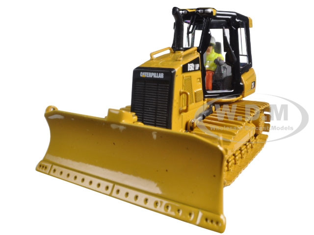 CAT Caterpillar D5K2 LGP Track Type Tractor Dozer with Ripper and Operator "High Line" Series 1/50 Diecast Model by Diecast Masters diecast model