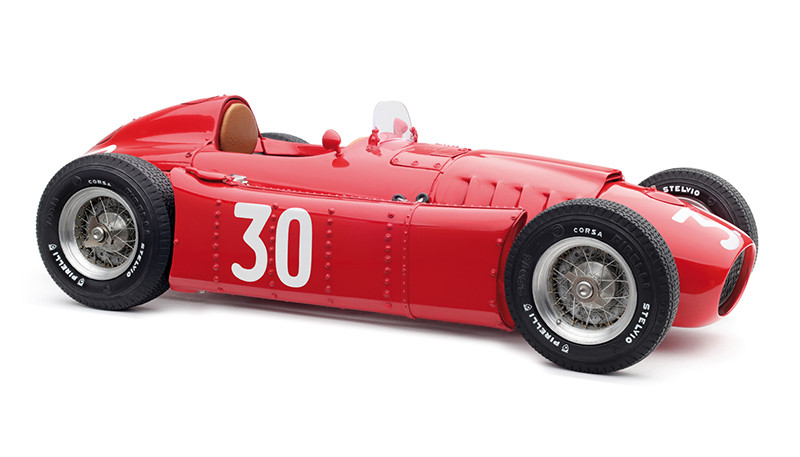 1954-1955 Lancia D50 1955 Monaco GP #30 Eugenio Castellotti Limited Edition to 1500 pieces Worldwide 1/18 Diecast Model Car by CMC diecast model