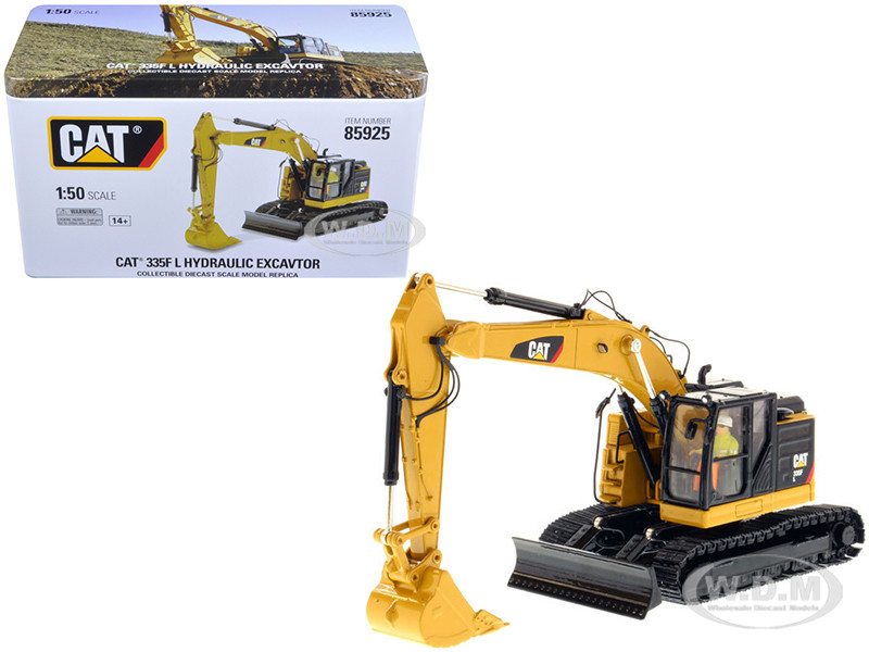 CAT Caterpillar 335F LCR with Operator "High Line Series" 1/50 Diecast Model by Diecast Masters diecast model