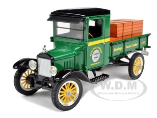 1923 Ford Model TT Lamber Truck Green 1/32 Diecast Model Car by Signature Models diecast model