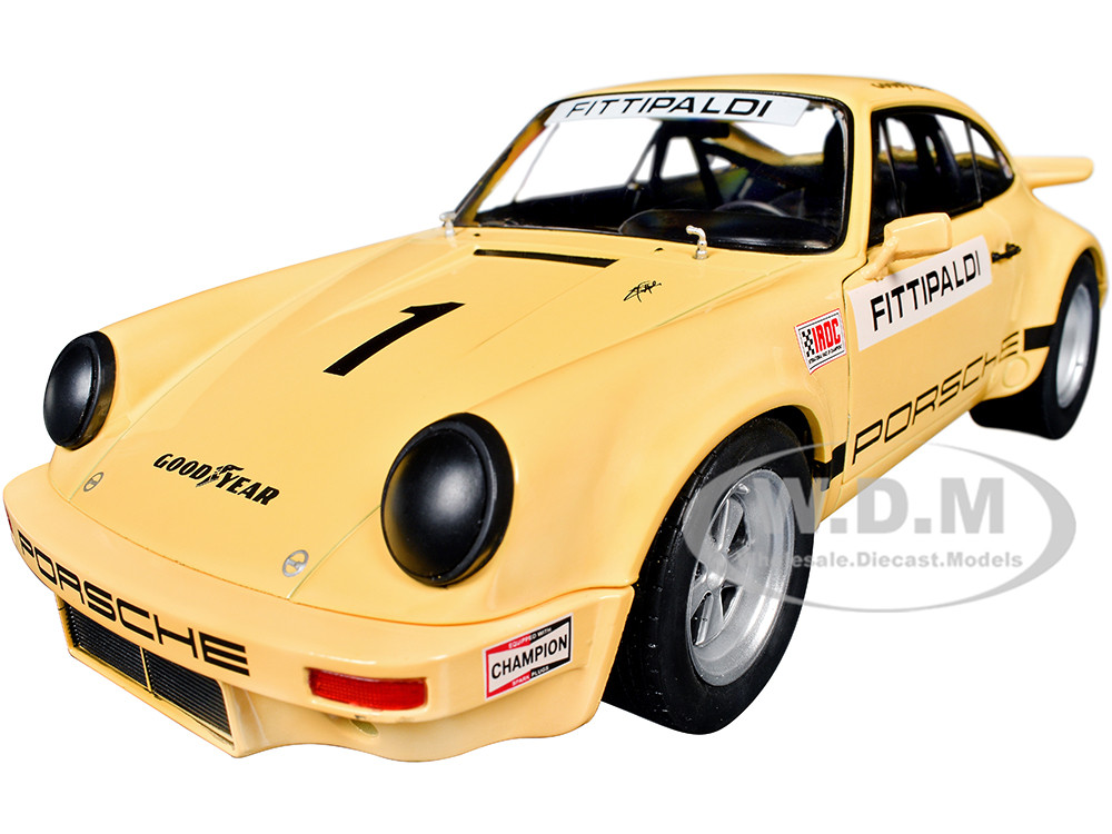 Porsche 911 IROC #1 Emerson Fittipaldi "International Race of Champions" (1974) "Competition" Series 1/18 Diecast Model Car by Solido diecast model
