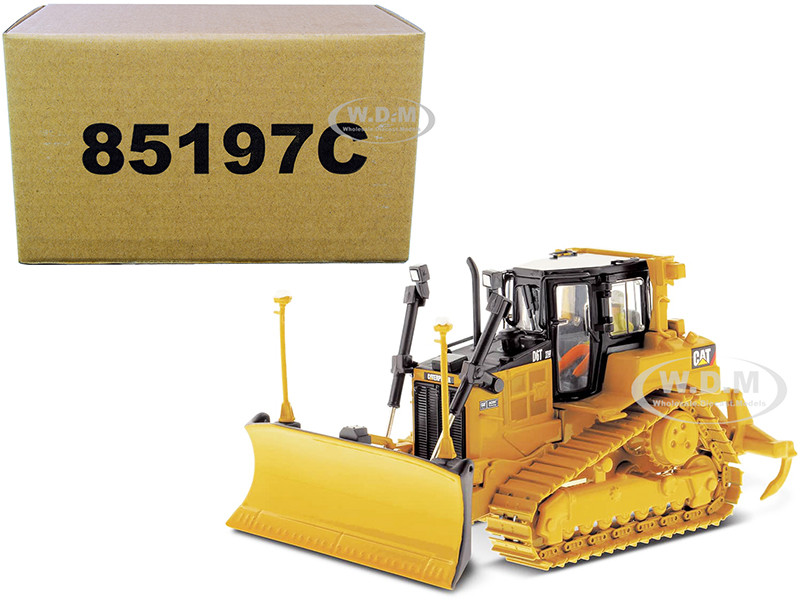 CAT Caterpillar D6T XW VPAT Track Type Tractor with AccuGrade GPS Technology and Operator "Core Classics" Series 1/50 Diecast Model by Diecast Masters diecast model