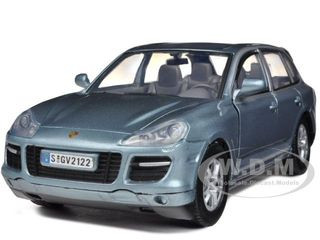 Porsche Cayenne Turbo Grey 1/24 Diecast Car Model by Motormax diecast model