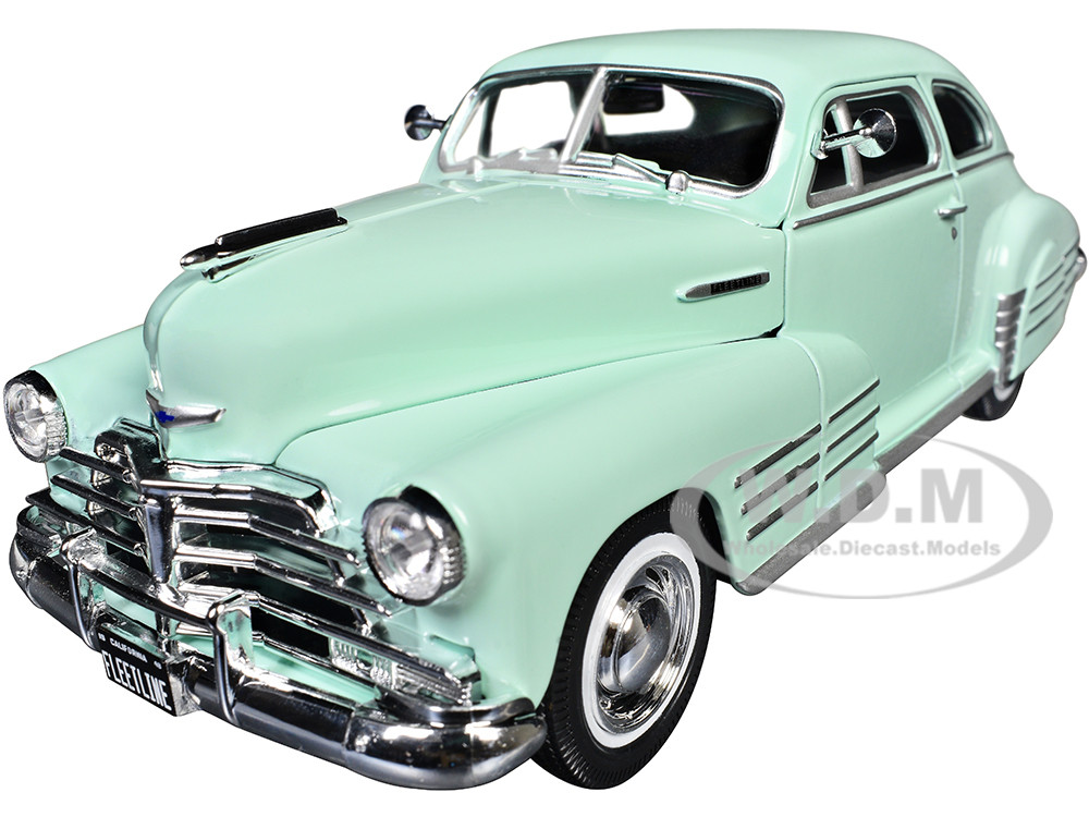 1948 Chevrolet Fleetline Aerosedan Light Green "Special Edition" Series 1/25 Diecast Model Car by Maisto diecast model