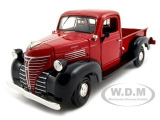 1941 Plymouth Pickup Red 1/24 Diecast Model Car by Motormax diecast model