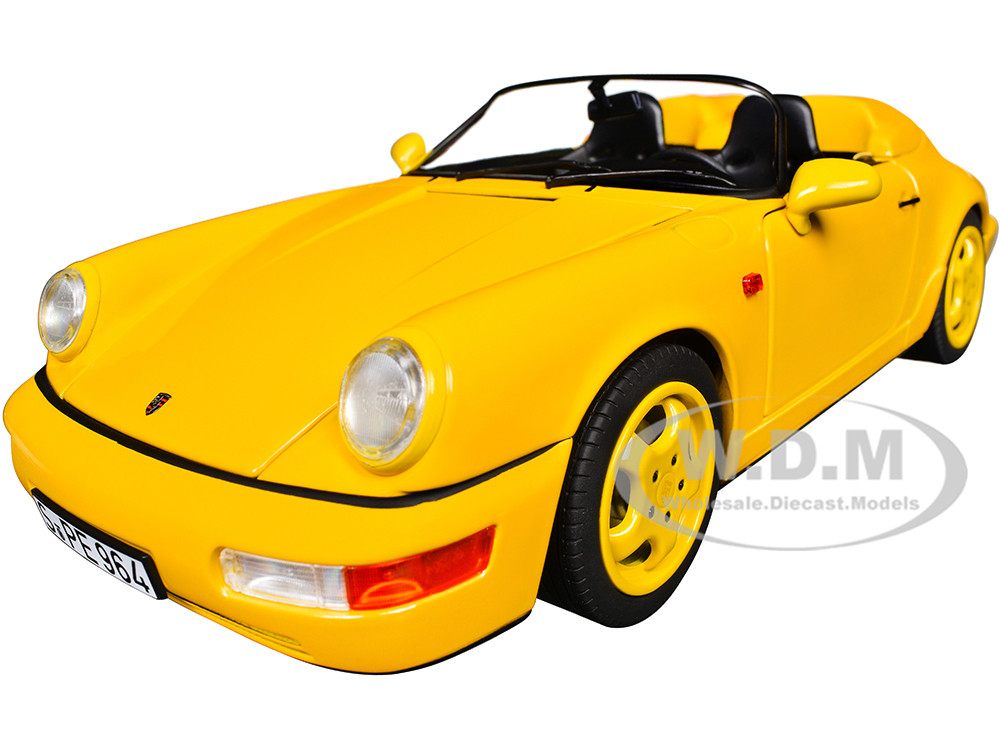 Porsche 911 Speedster Speed Yellow 1/18 Diecast Model Car by Norev diecast model