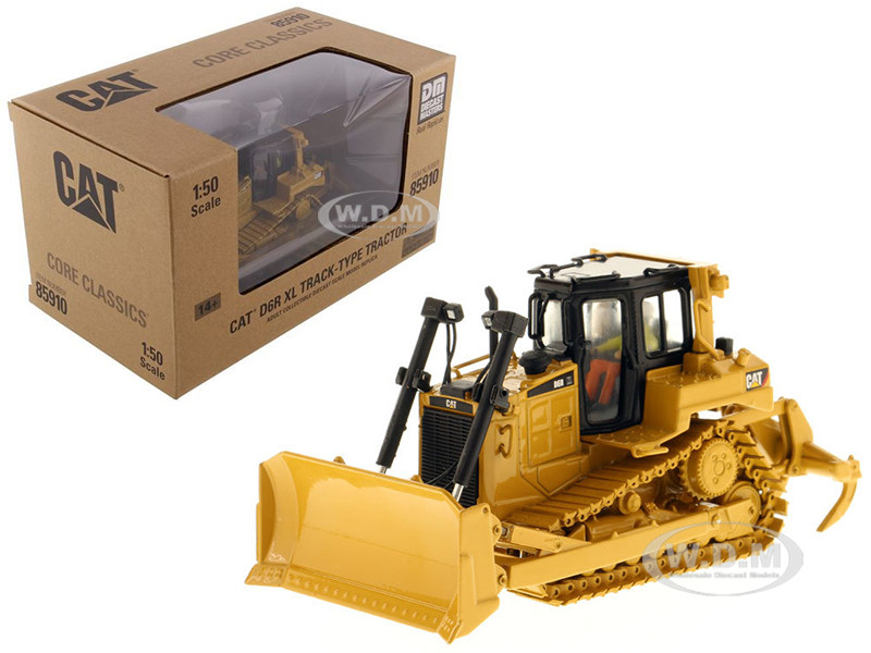 CAT Caterpillar D6R Track Type Tractor with Operator "Core Classics Series" 1/50 Diecast Model by Diecast Masters diecast model