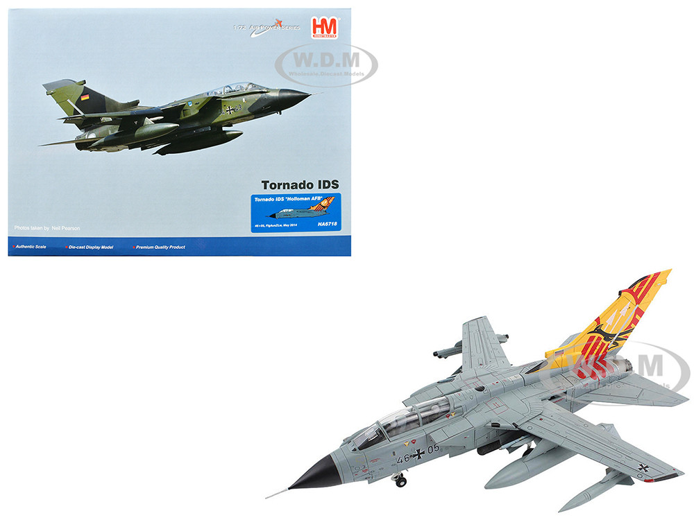 Panavia Tornado IDS Aircraft "FlgAusZLw, Holloman AFB" (2014) German Luftwaffe "Air Power Series" 1/72 Diecast Model by Hobby Master diecast model
