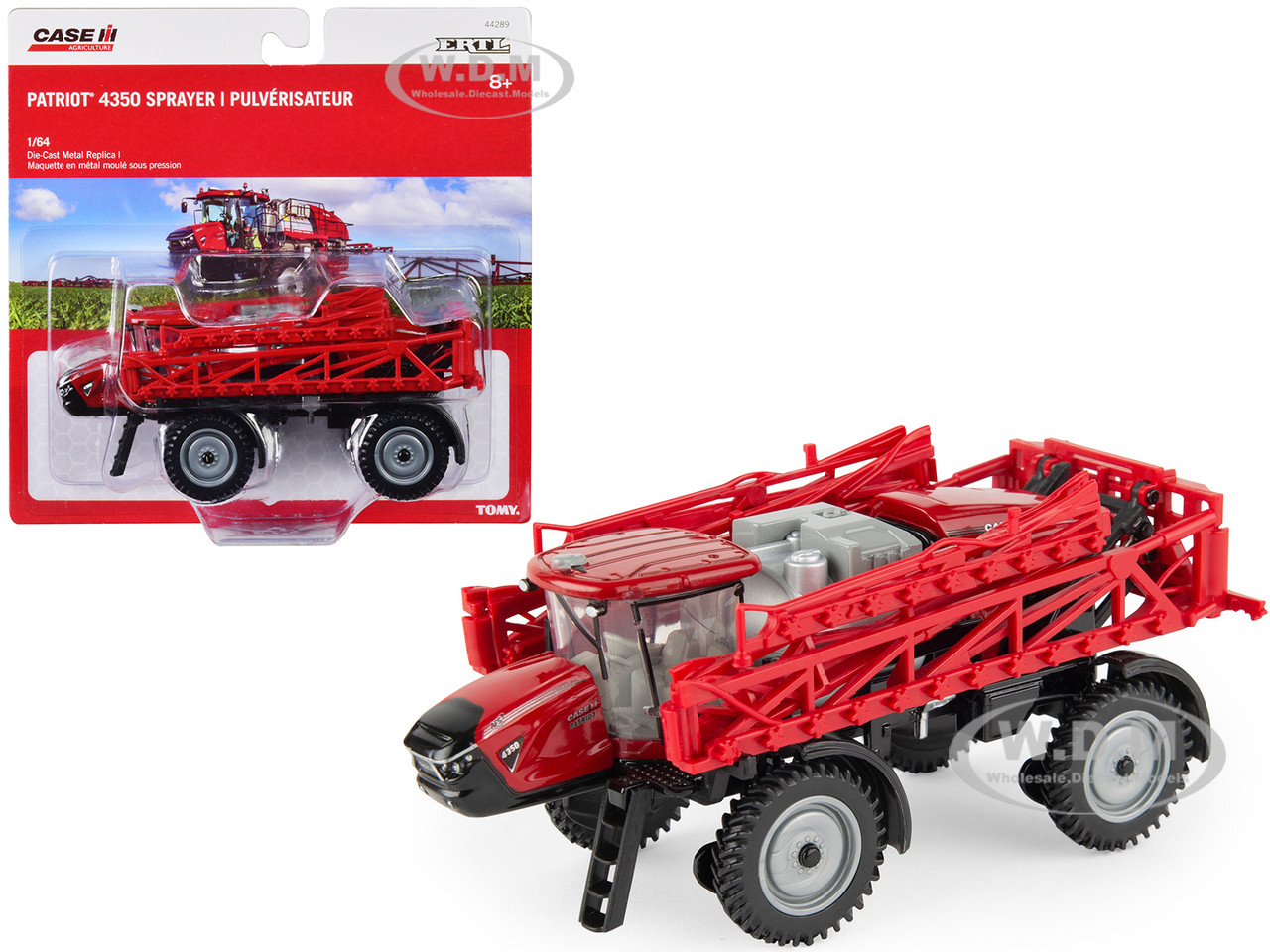 Case IH Patriot 4350 Sprayer Red "Case IH Agriculture" Series 1/64 Diecast Model by ERTL TOMY diecast model