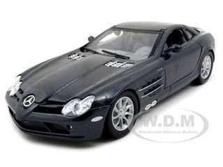 Mercedes Mclaren SLR Metallic Black 1/24 Diecast Model Car by Motormax diecast model