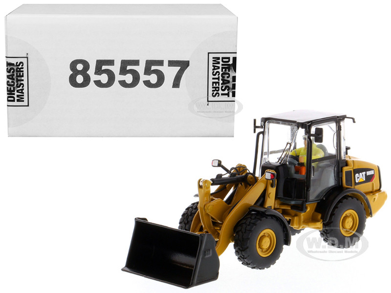 CAT Caterpillar 906M Compact Wheel Loader with Operator "High Line Series" 1/50 Diecast Model by Diecast Masters diecast model