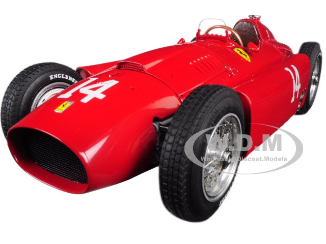 1956 Ferrari Lancia D50 #14 Peter Collins Grand Prix France Limited Edition to 1,500 pieces Worldwide 1/18 Diecast Model Car by CMC diecast model