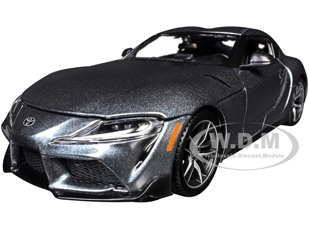 Toyota GR Supra Gray Metallic "Special Edition" Series 1/24 Diecast Model Car by Maisto diecast model