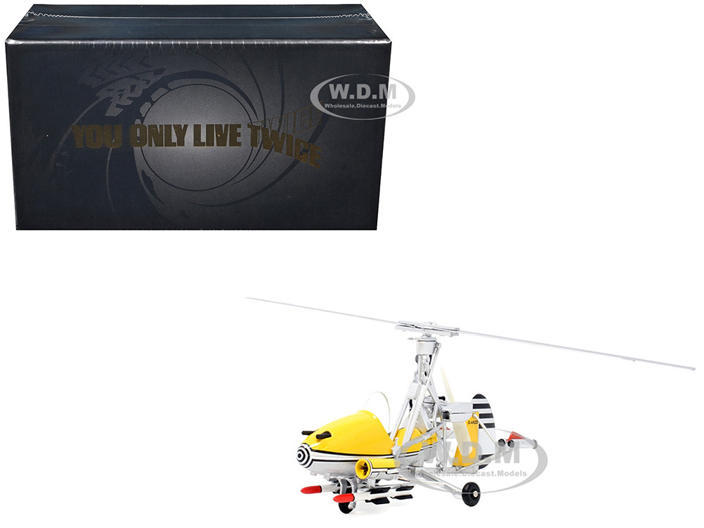 Little Nellie Gyrocopter Yellow James Bond 007 "You Only Live Twice" (1967) Movie Diecast Model by Corgi diecast model