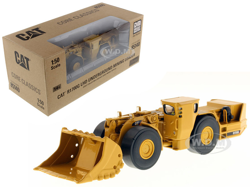 CAT Caterpillar R1700G Underground Mining Loader with Operator "Core Classics" Series 1/50 Diecast Model by Diecast Masters diecast model