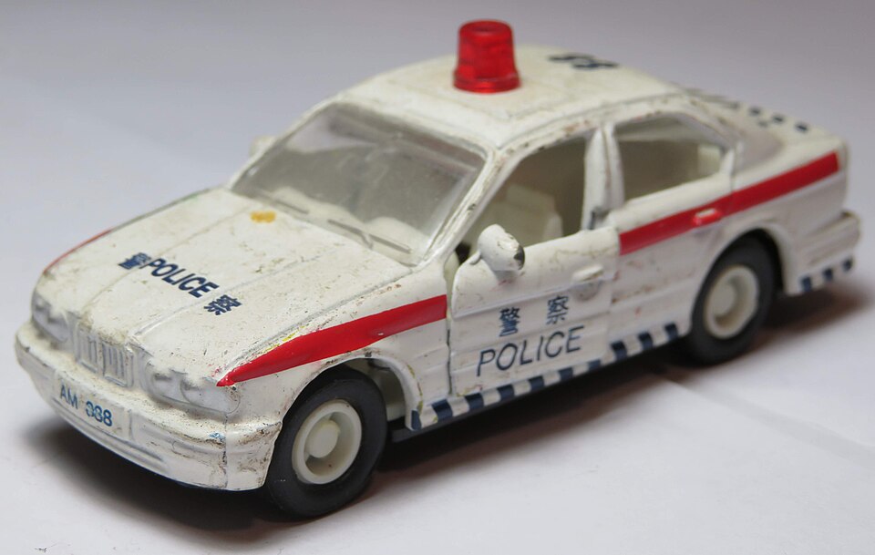 BMW 7 Series Police Cruiser by Aoli, a model car by Aoli