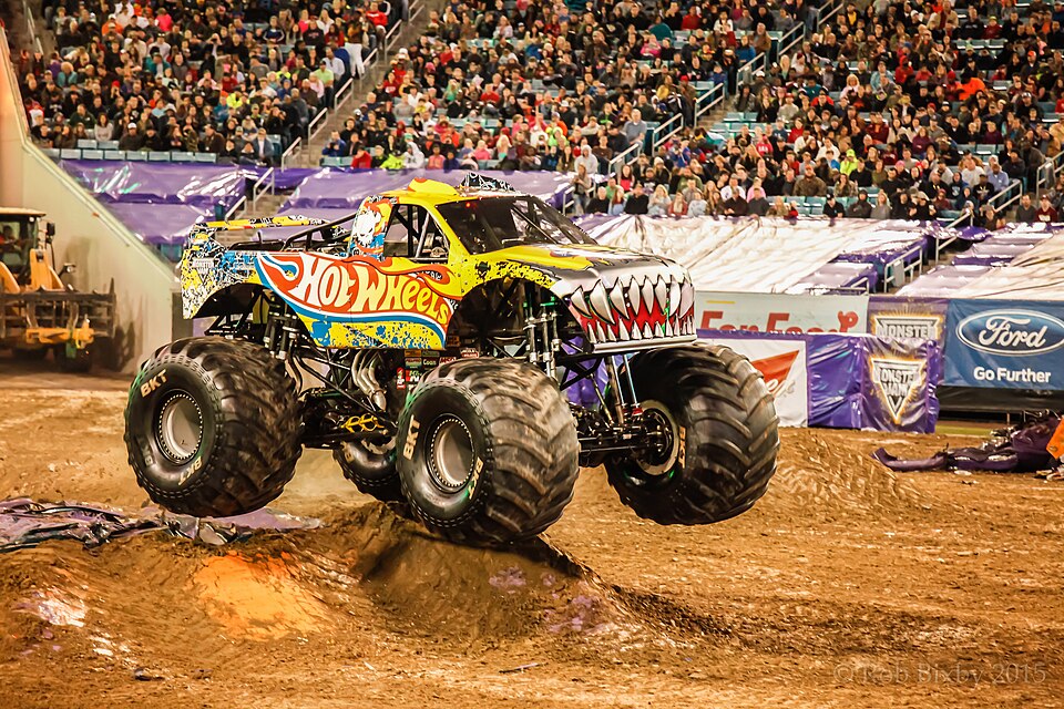 MonsterJam 2-21-15-7240 (16428838989), a model car by Hot Wheels