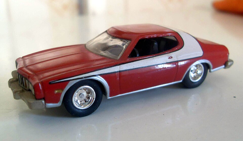 Ford torino starsky modelcar01, a model car by Johnny Lightning