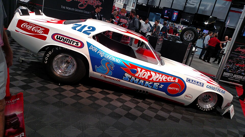 Don Prudhomme Snake Hot Wheels Funny Car, a model car by Hot Wheels