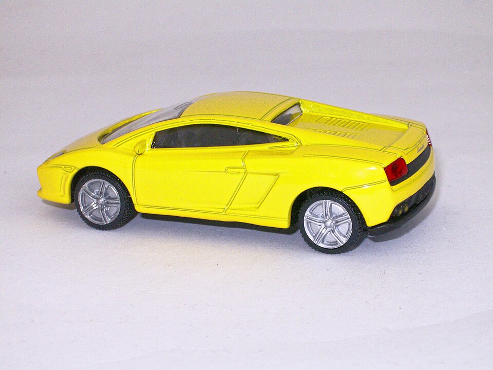 Siku-Modell Lamborghini Gallardo Seitenansicht 2017, a model car by Siku